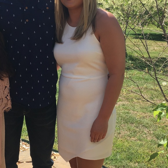 White Envelope Dress - Picture 1 of 2